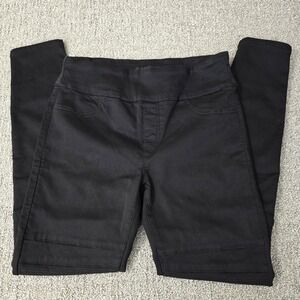 NWT Decjuba Riley High Rise Skinny Jeans Black 5 Pocket Womens Size 14